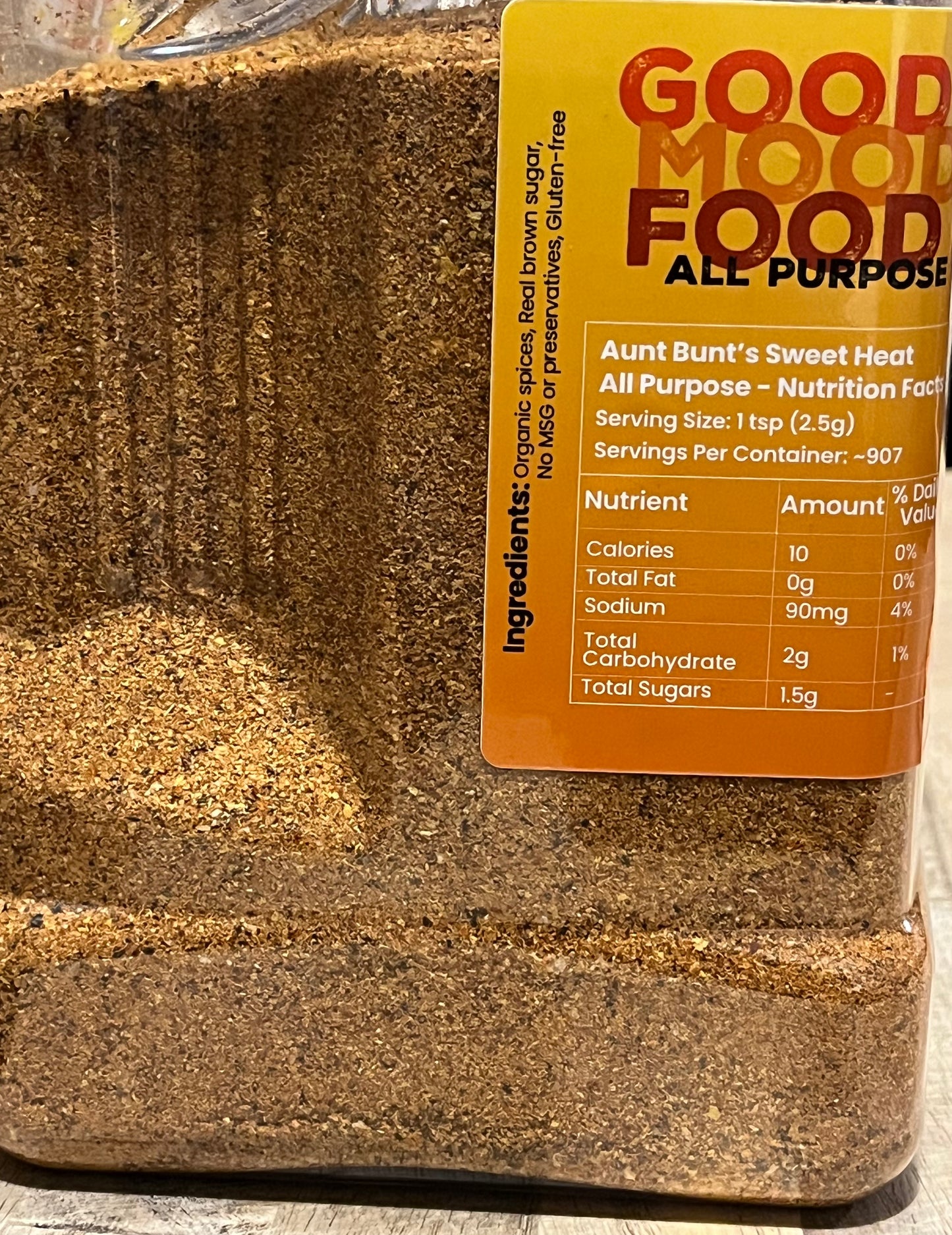 Aunt Bunt’s Sweet Heat (Organic All Purpose Seasoning)