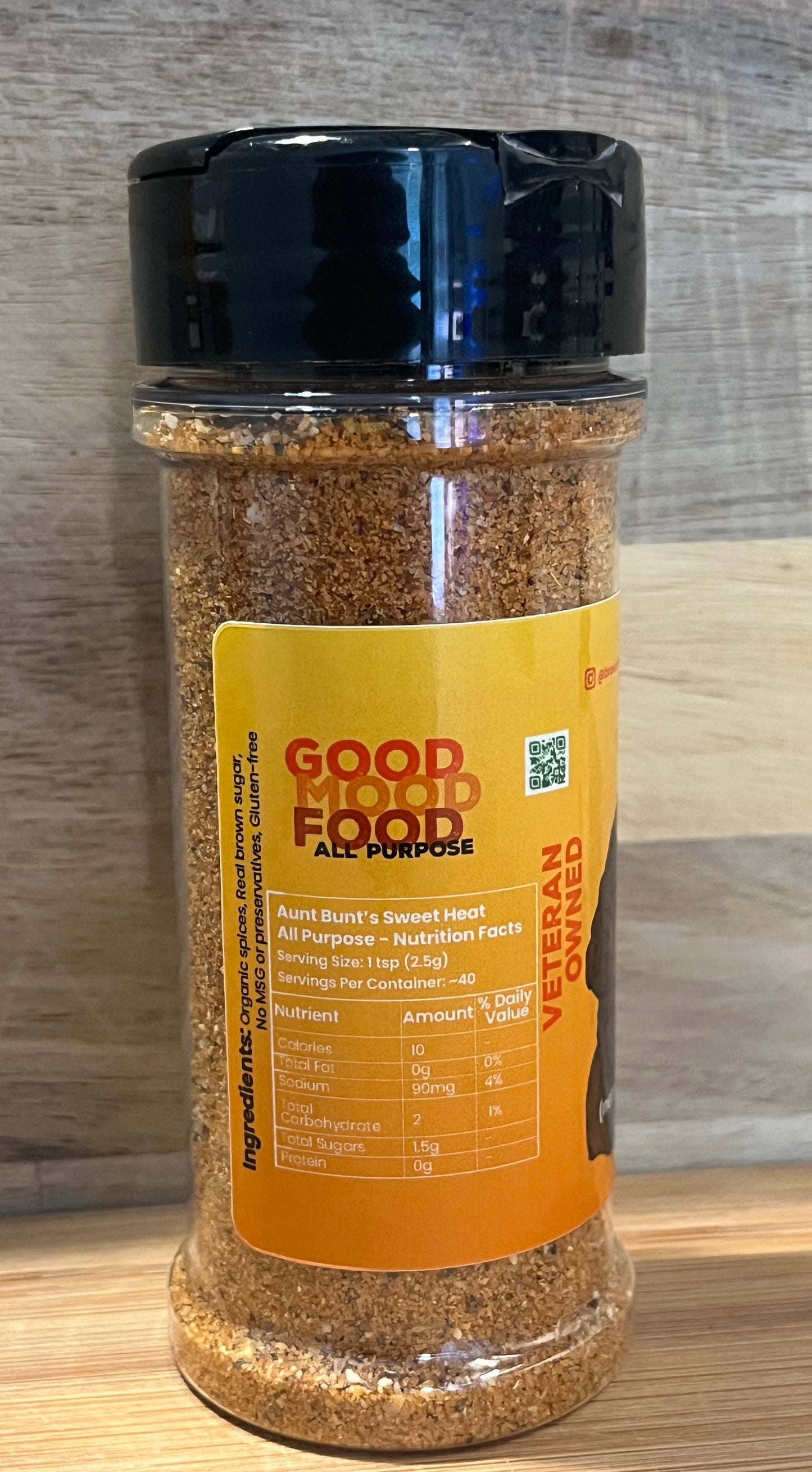 Aunt Bunt’s Sweet Heat (Organic All Purpose Seasoning)